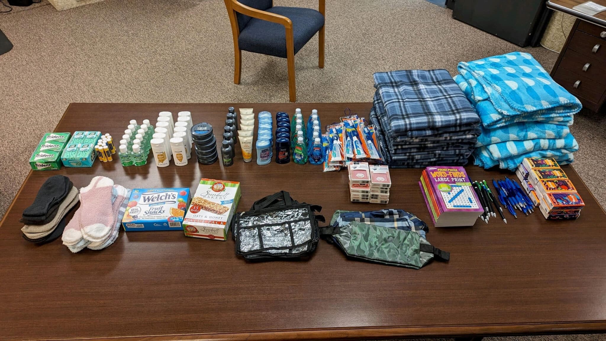 Blessing Bags Kickin' Cancer in Redwood County