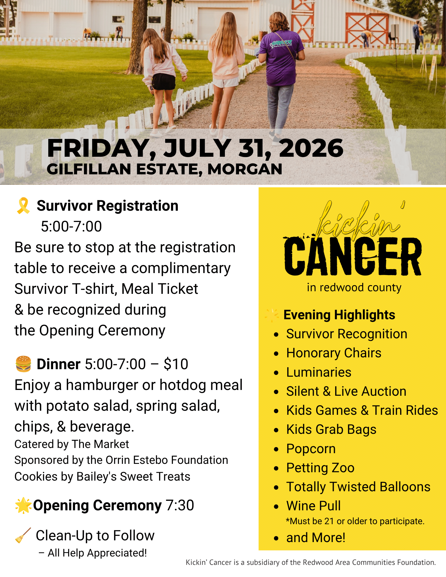 26 Event Poster